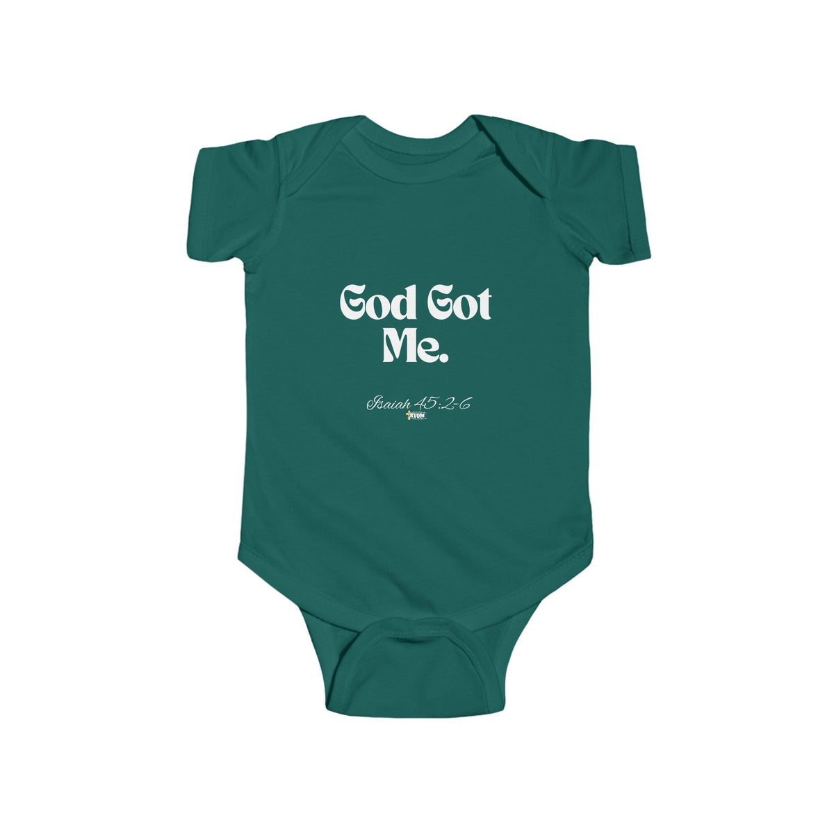 God Got Me Infant Jersey Bodysuit