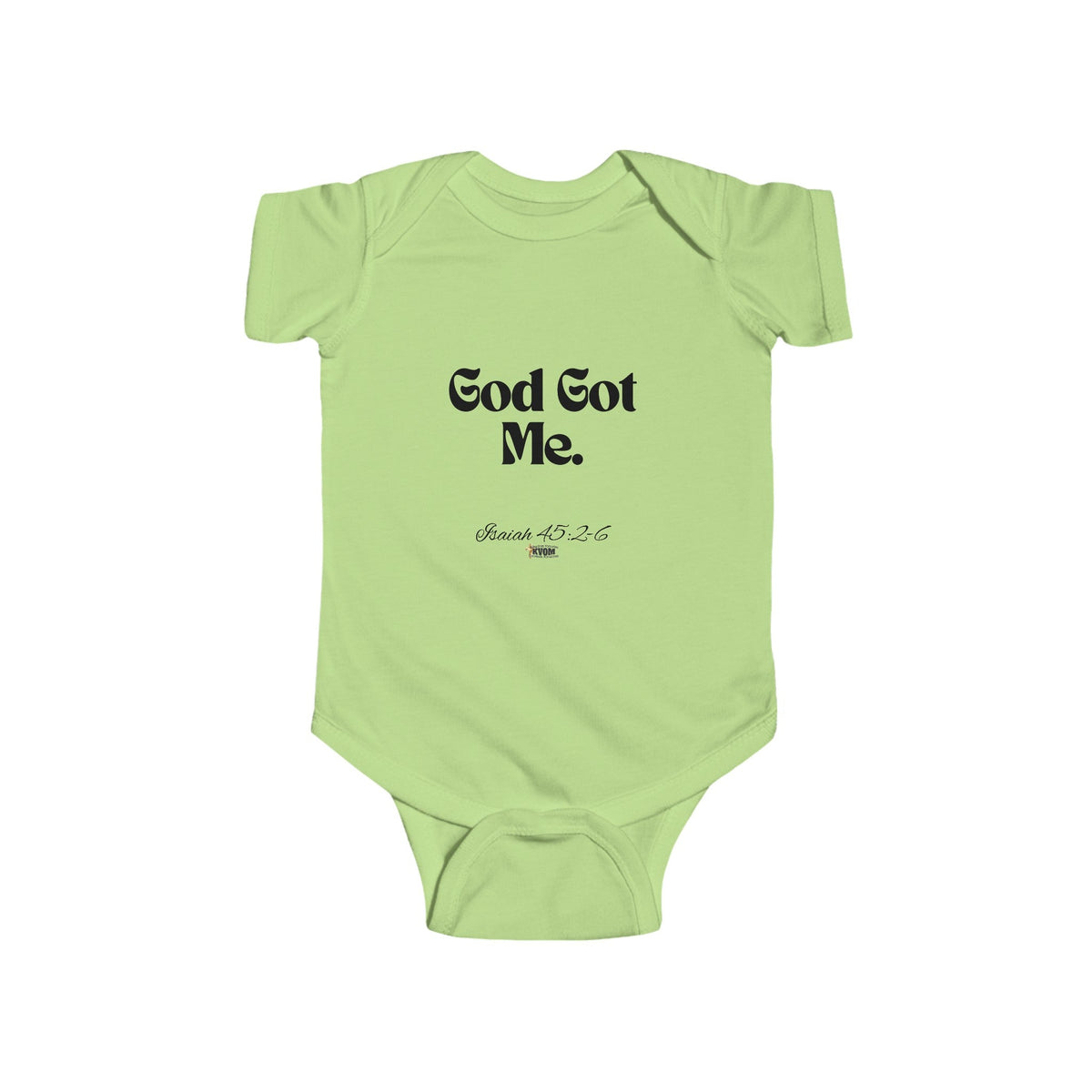 God Got Me Infant Jersey Bodysuit