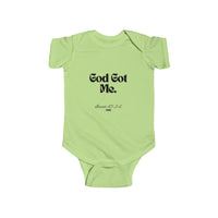 God Got Me Infant Jersey Bodysuit