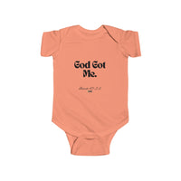 God Got Me Infant Jersey Bodysuit