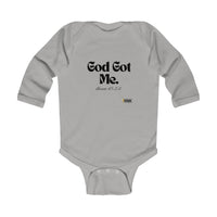 God Got Me Infant Long Sleeve Bodysuit