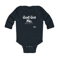 God Got Me Infant Long Sleeve Bodysuit