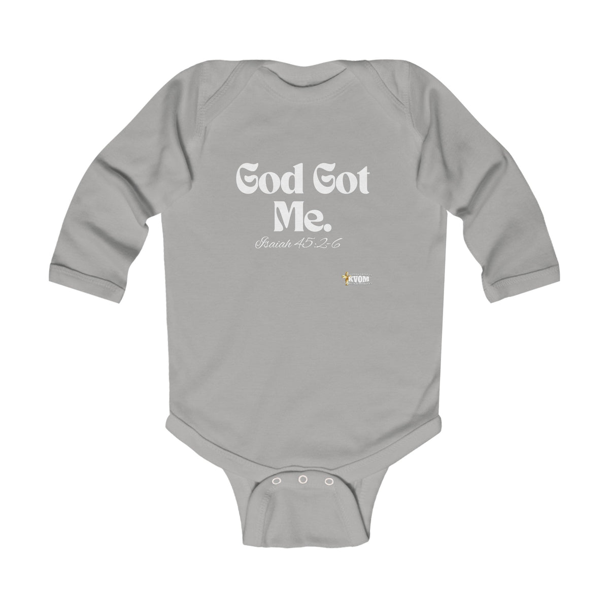 God Got Me Infant Long Sleeve Bodysuit