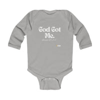 God Got Me Infant Long Sleeve Bodysuit