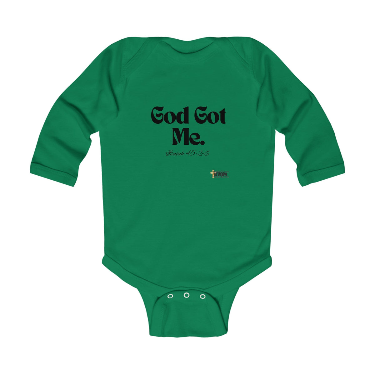 God Got Me Infant Long Sleeve Bodysuit