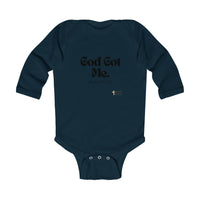 God Got Me Infant Long Sleeve Bodysuit