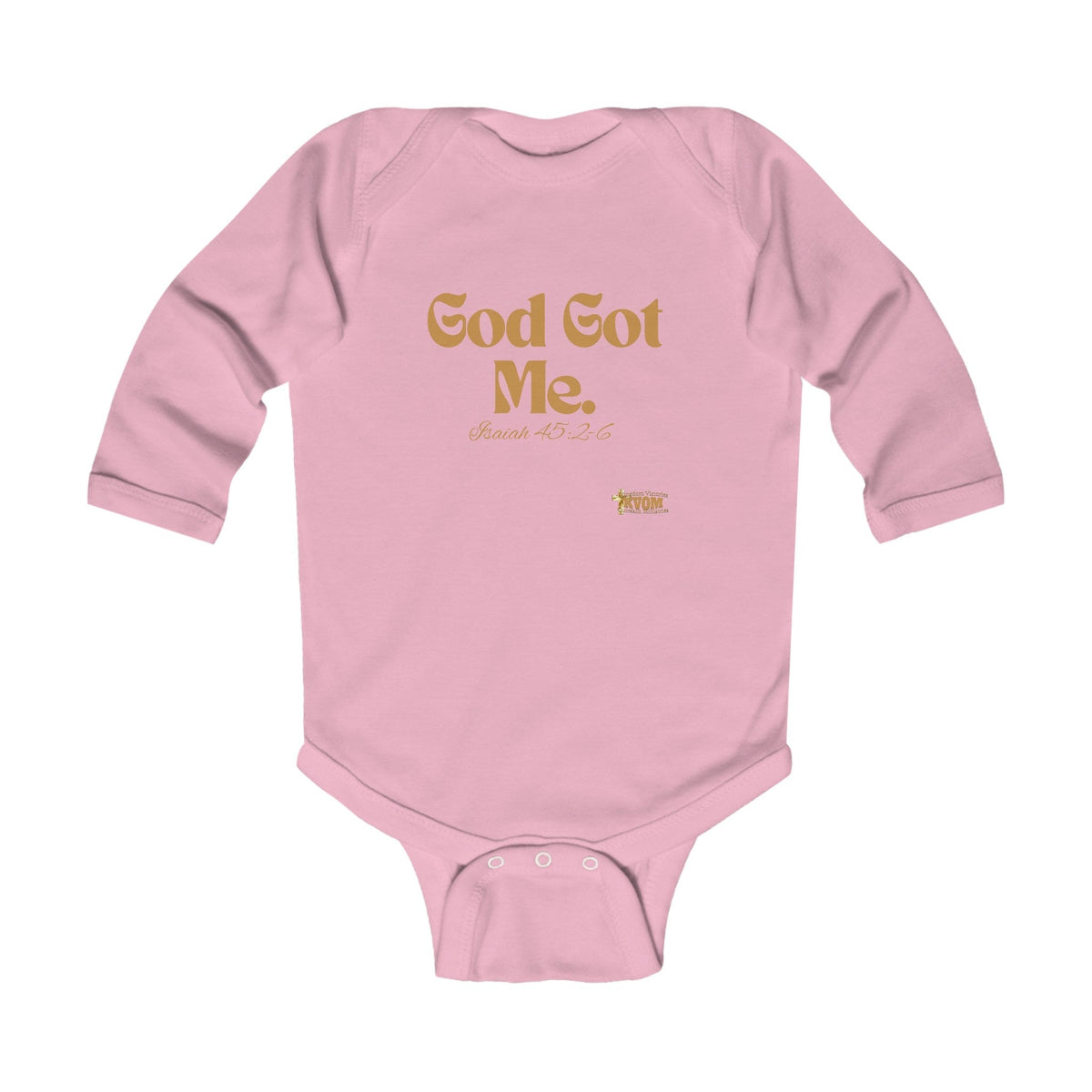 God Got Me Infant Long Sleeve Bodysuit