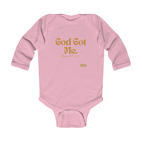 God Got Me Infant Long Sleeve Bodysuit