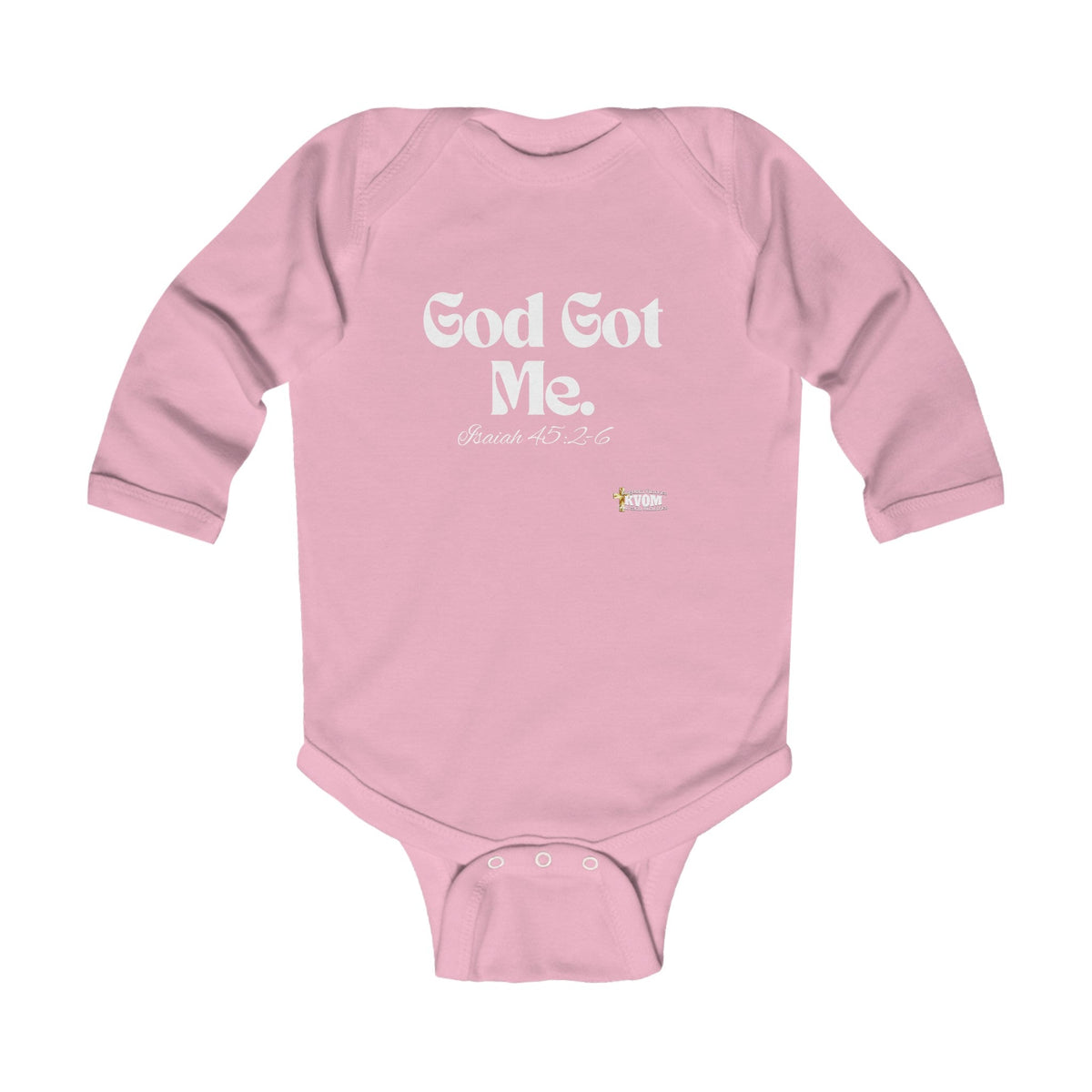 God Got Me Infant Long Sleeve Bodysuit