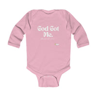 God Got Me Infant Long Sleeve Bodysuit