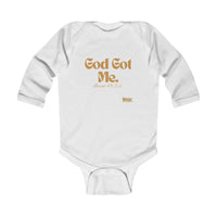 God Got Me Infant Long Sleeve Bodysuit