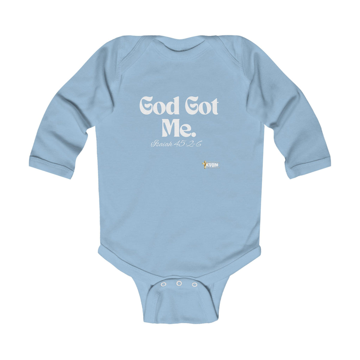 God Got Me Infant Long Sleeve Bodysuit