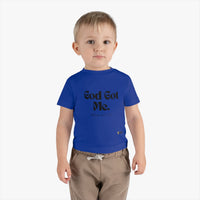 God Got Me Infant Tee, Black Print