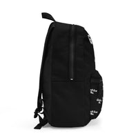 God Got Me KVOM Backpack Black & White