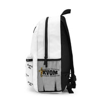 God Got Me KVOM Backpack White & Black