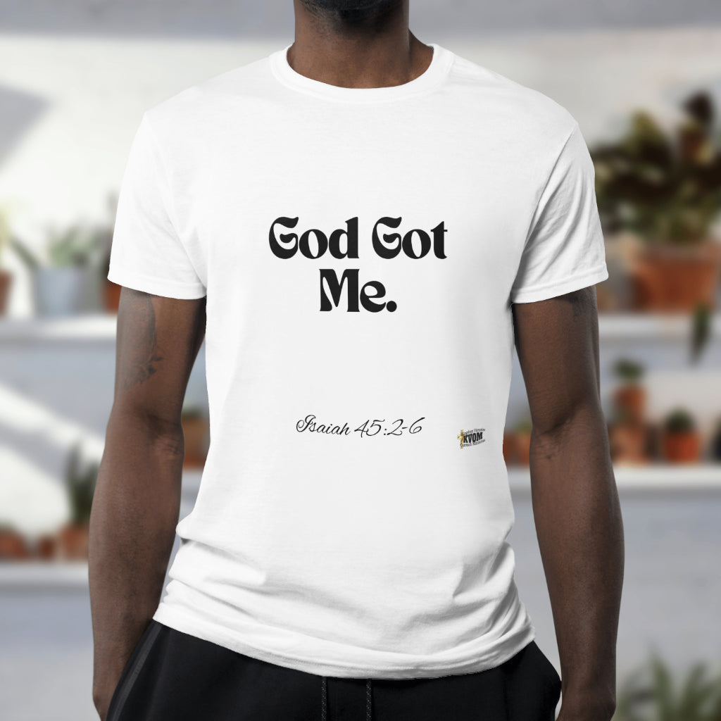 God Got Me Unisex Short Sleeve T-Shirt-KVOM