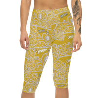 He's Holy "Crown of Wisdom" Women’s Mid-Length Leggings