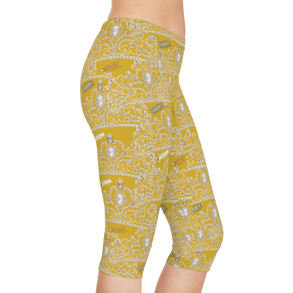 He's Holy Crowns of Wisdom Women's Mid-Length Leggings