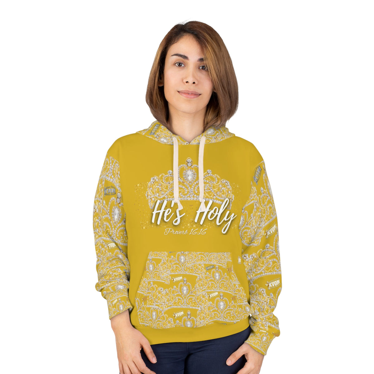 He's Holy Crowns of Wisdom Women's Pullover Hoodie