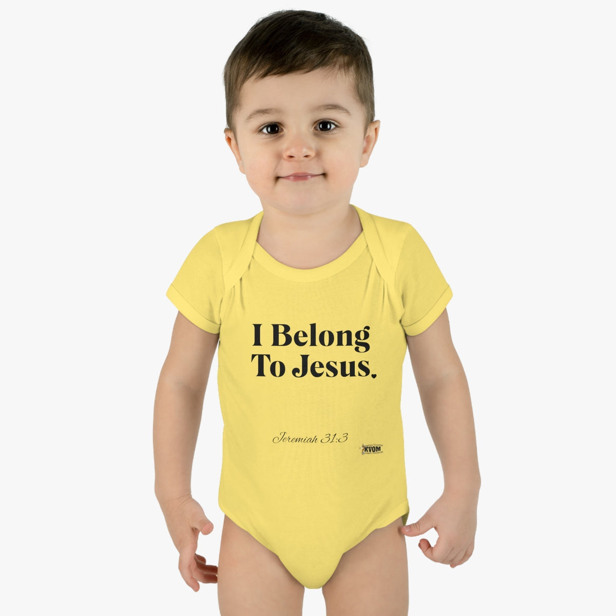 I Belong To Jesus Infant Baby Bodysuit-Children's Clothing-KVOM