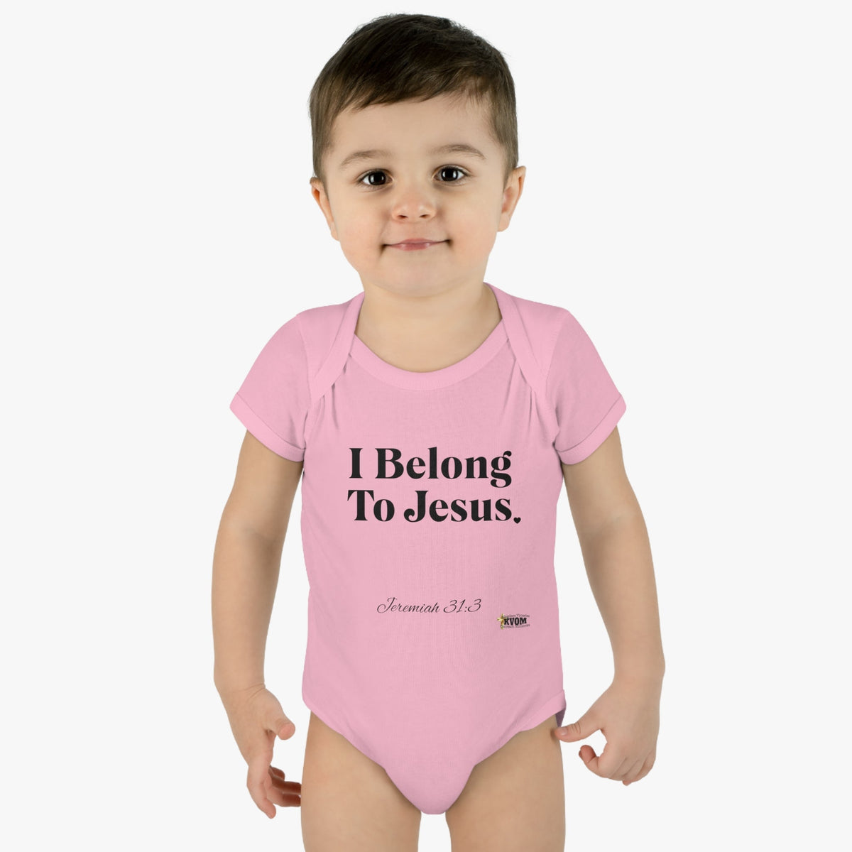 I Belong To Jesus Infant Baby Bodysuit-Children's Clothing-KVOM