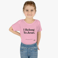 I Belong To Jesus Infant Baby Bodysuit-Children's Clothing-KVOM