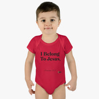 I Belong To Jesus Infant Baby Bodysuit-Children's Clothing-KVOM