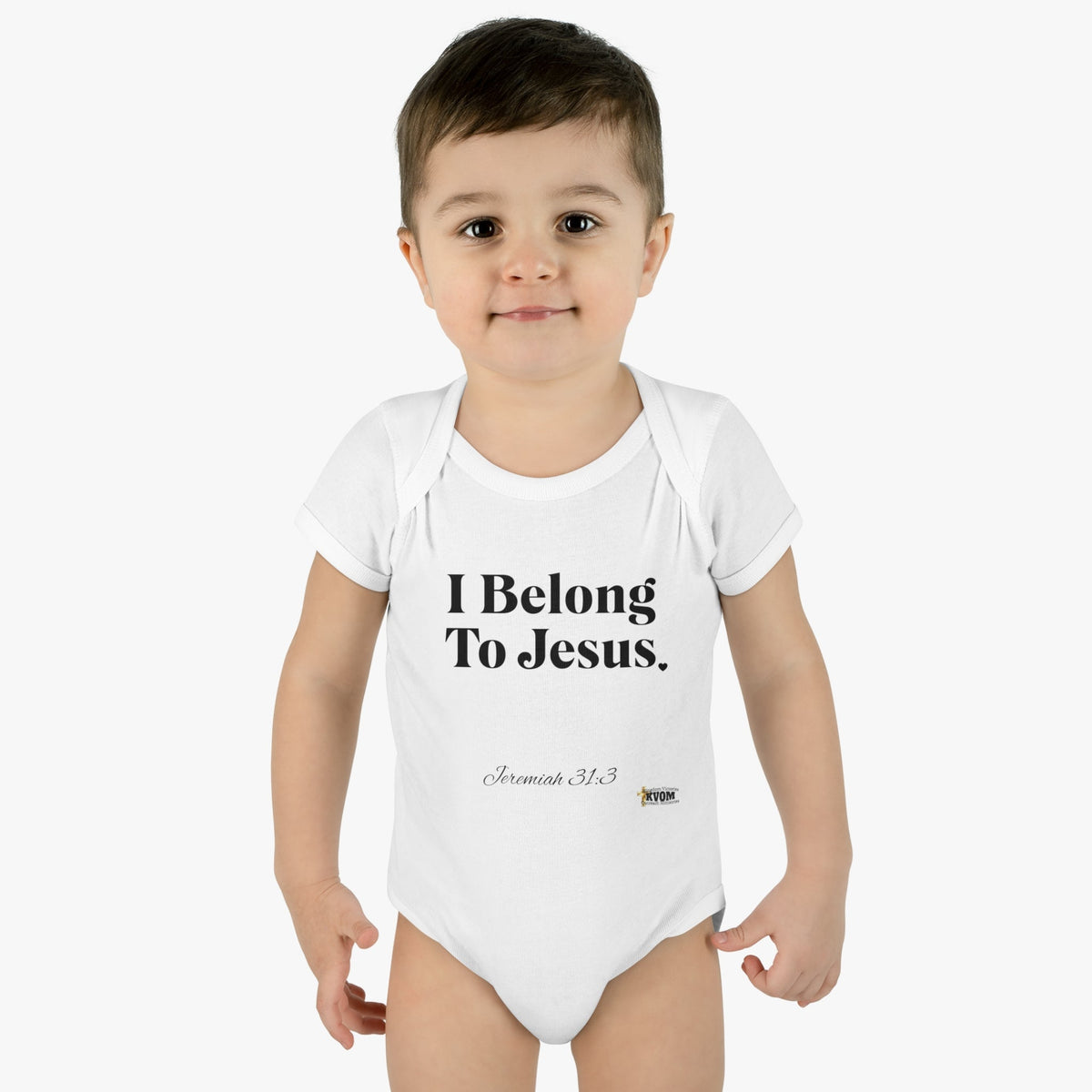 I Belong To Jesus Infant Baby Bodysuit-Children's Clothing-KVOM