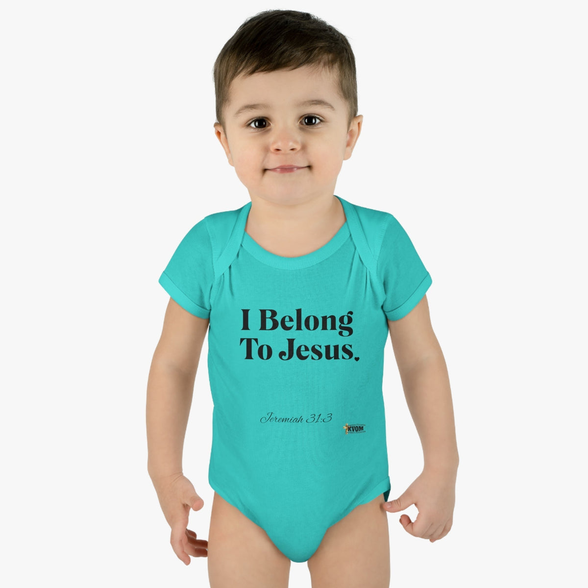 I Belong To Jesus Infant Baby Bodysuit-Children's Clothing-KVOM