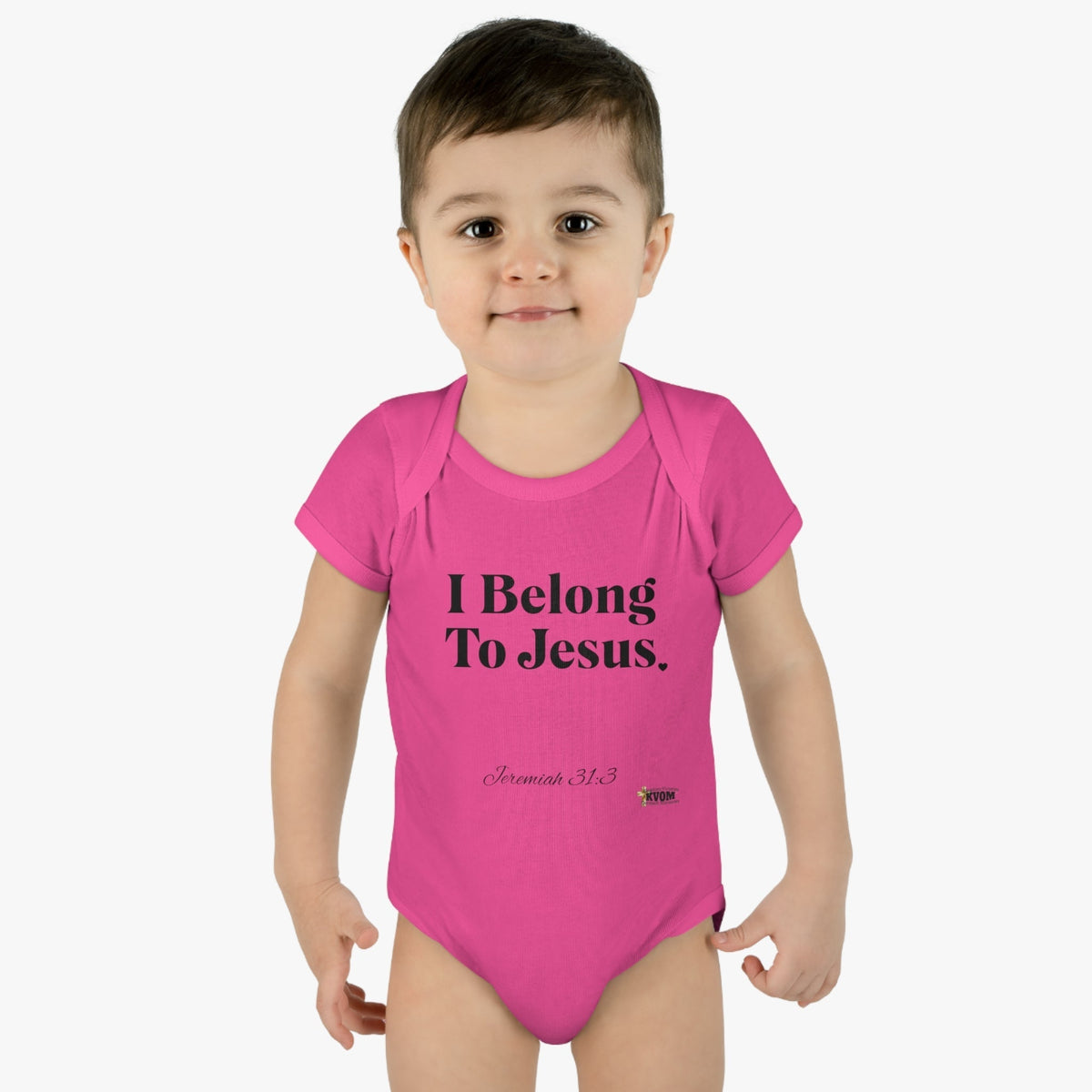 I Belong To Jesus Infant Baby Bodysuit-Children's Clothing-KVOM