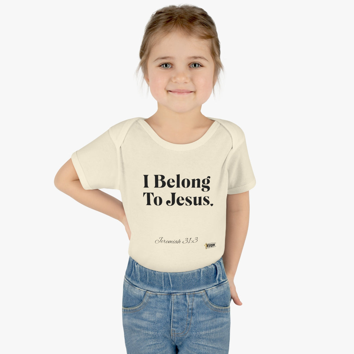 I Belong To Jesus Infant Baby Bodysuit-Children's Clothing-KVOM