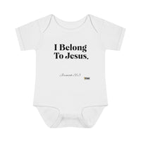 I Belong To Jesus Infant Baby Bodysuit-Children's Clothing-KVOM