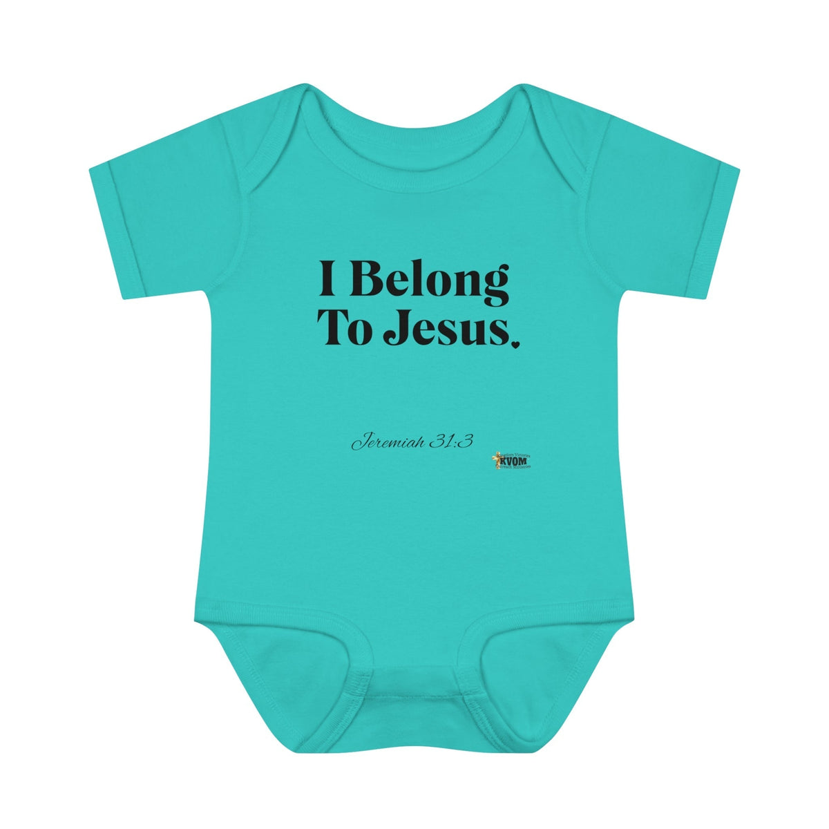 I Belong To Jesus Infant Baby Bodysuit-Children's Clothing-KVOM