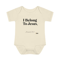 I Belong To Jesus Infant Baby Bodysuit-Children's Clothing-KVOM