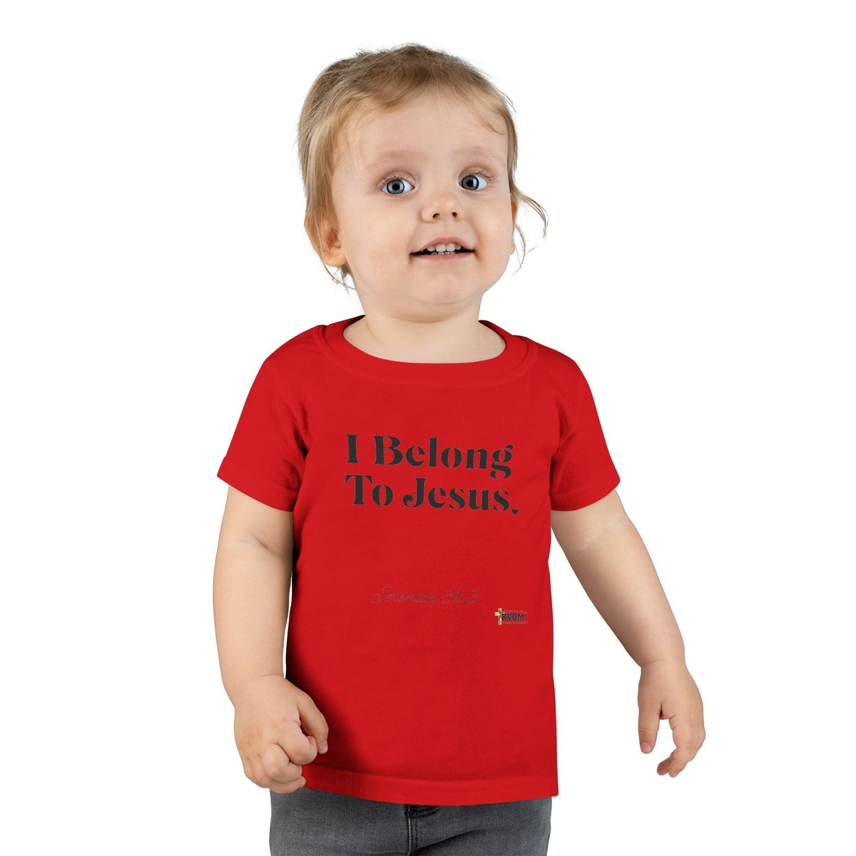 I Belong To Jesus Unisex Toddler T-shirt-Children's Clothing-KVOM