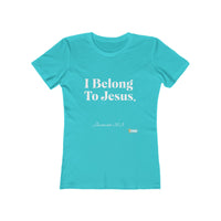 I Belong To Jesus Women's Fitted Shirt-KVOM