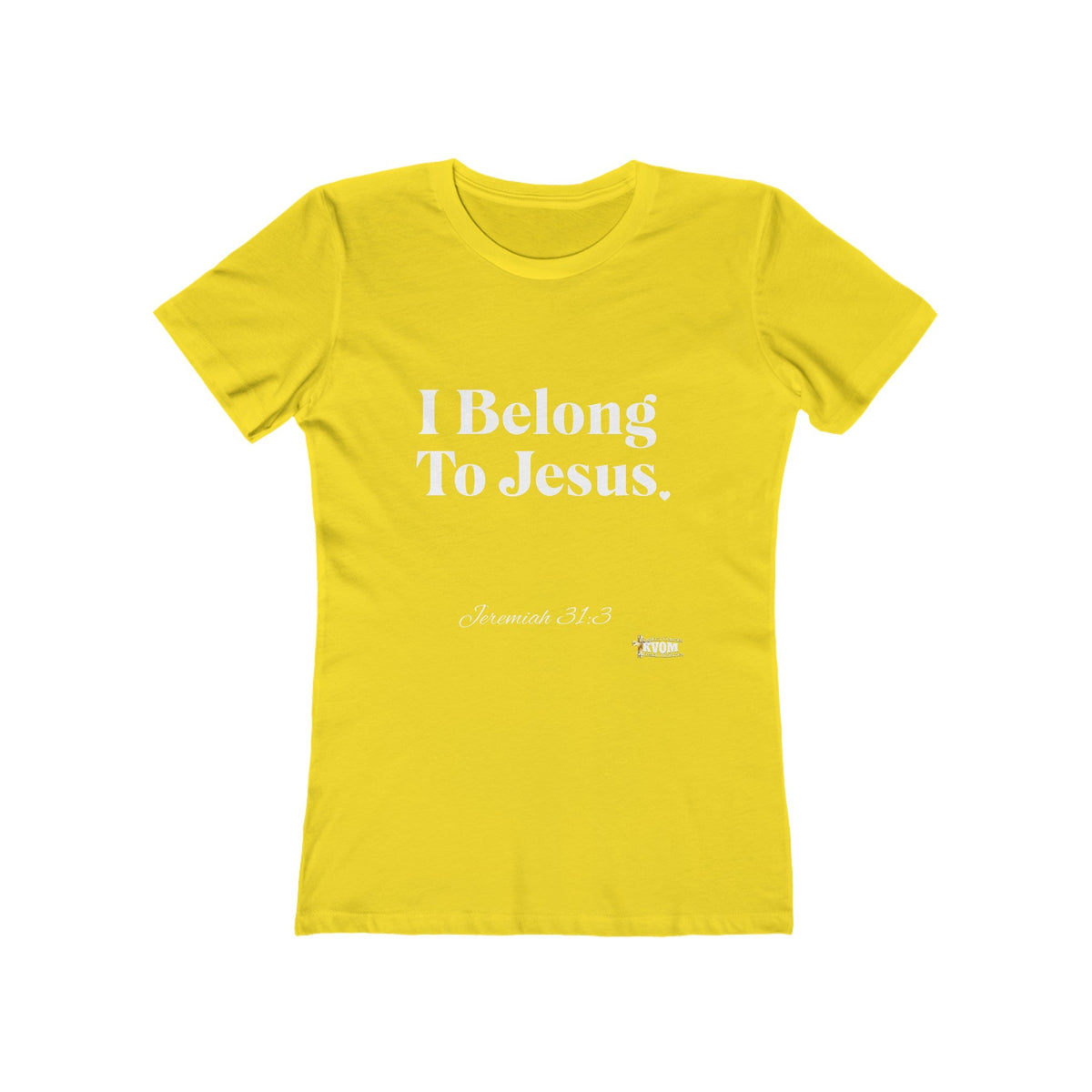 I Belong To Jesus Women's Fitted Shirt-KVOM