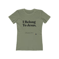 I Belong To Jesus Women's Fitted T-Shirt-KVOM