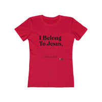 I Belong To Jesus Women's Fitted T-Shirt-KVOM