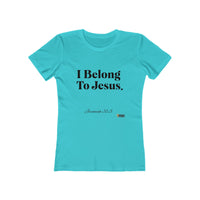 I Belong To Jesus Women's Fitted T-Shirt-KVOM