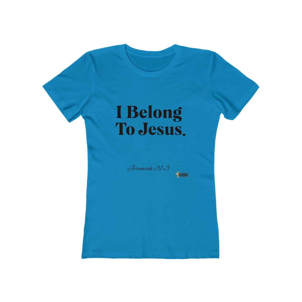 I Belong To Jesus Women's Fitted T-Shirt-KVOM