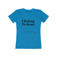 I Belong To Jesus Women's Fitted T-Shirt-KVOM