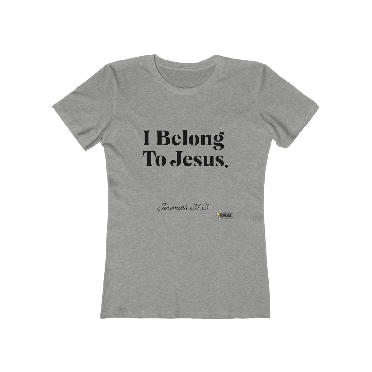 I Belong To Jesus Women's Fitted T-Shirt-KVOM