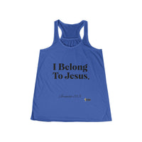 I Belong To Jesus Women's Flowy Racerback Tank-KVOM