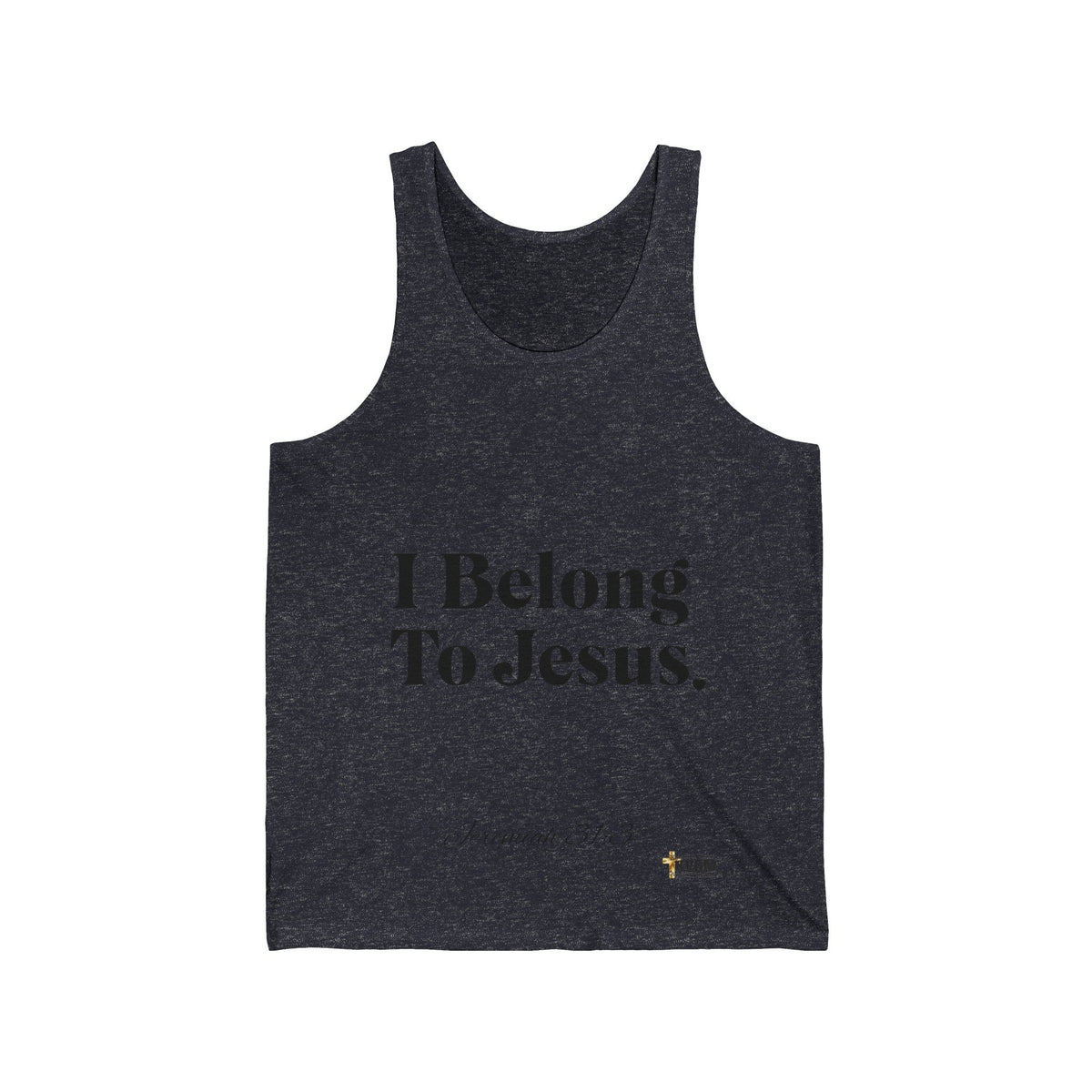 I Belong To Jesus Women's Jersey Style Tank Top-KVOM