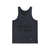 I Belong To Jesus Women's Jersey Style Tank Top-KVOM