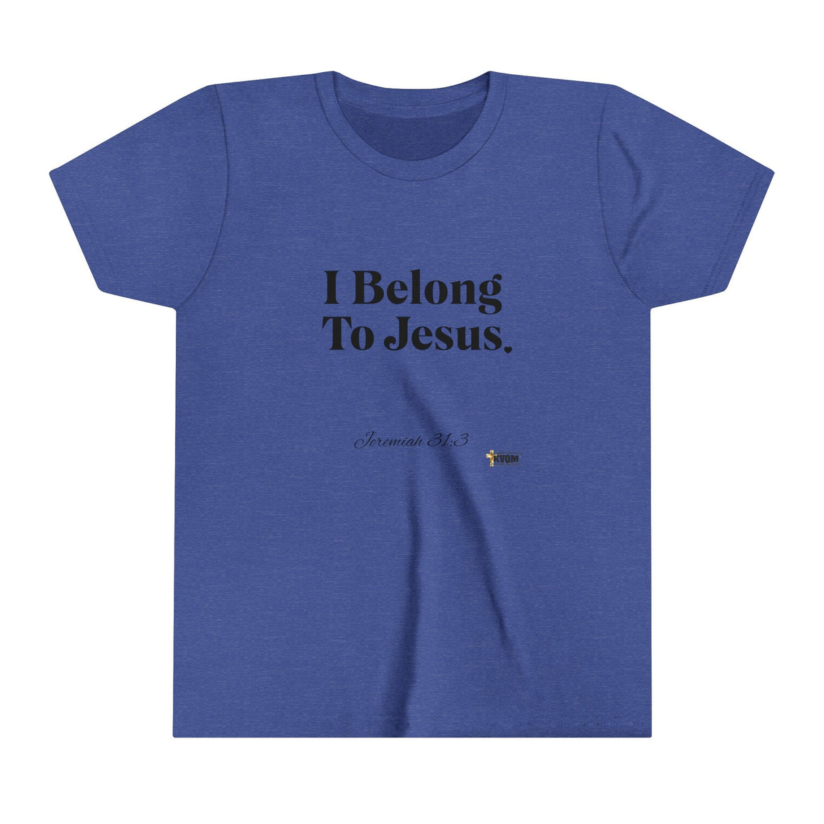 I Belong To Jesus Youth Short Sleeve T-Shirt-Children's Clothing-KVOM