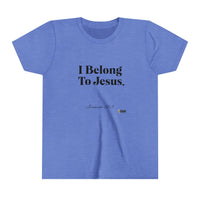 I Belong To Jesus Youth Short Sleeve T-Shirt-Children's Clothing-KVOM