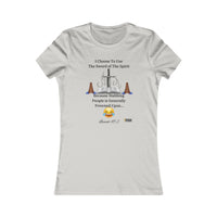 I Choose The Sword of The Spirit Women's Fitted Shirt-KVOM