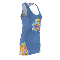 Jesus Is So Groovy Denim Racerback Dress-KVOM